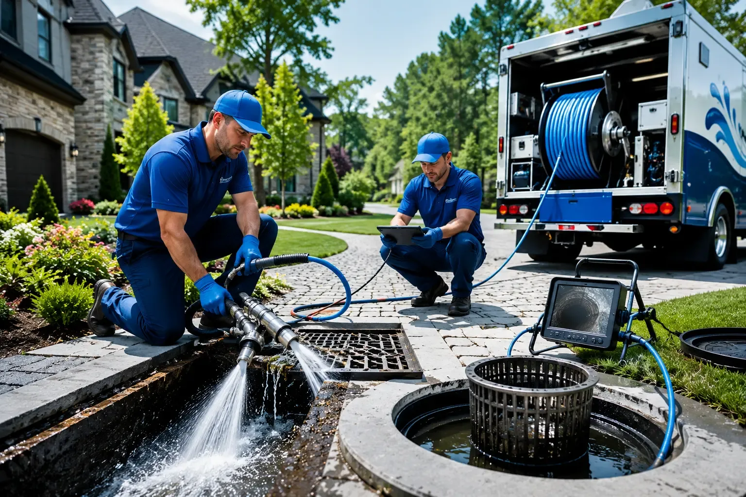 Local outdoor drain cleaning professionals in Bremond, TX
